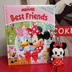 Disney Minnie Best Friends Book & Pink Minnie Plush